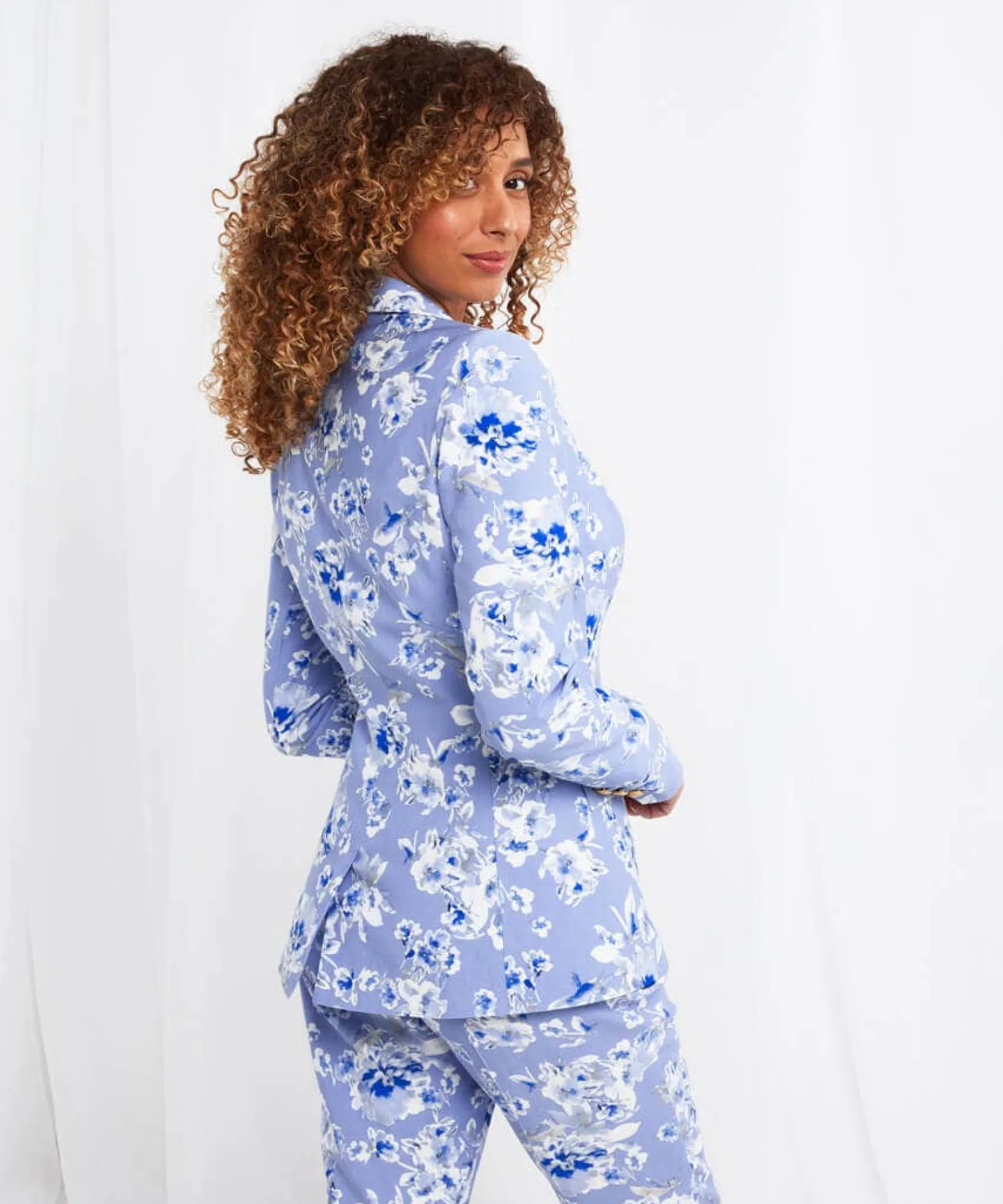 the_rebecca_suit_jacket_3.webp Shop Blazers | Sale Coats & Jacket | Women's | Women's Joe Browns The Rebecca Suit Jacket Blue