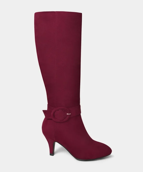 Knee High Boots | Party Footwear | Boots & Shoes | Sale Boots & Shoes | Top Picks | Top Picks | Women's | Women's Joe Browns The Way She Moves Boots Deep Red