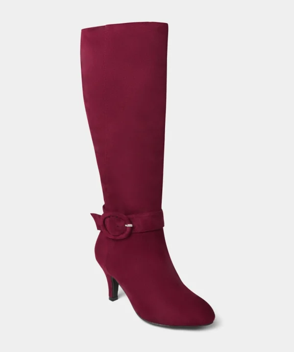Knee High Boots | Party Footwear | Boots & Shoes | Sale Boots & Shoes | Top Picks | Top Picks | Women's | Women's Joe Browns The Way She Moves Boots Deep Red