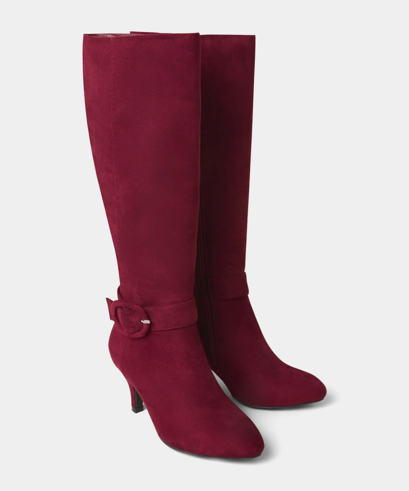 the_way_she_moves_boots_3.webp Knee High Boots | Party Footwear | Boots & Shoes | Sale Boots & Shoes | Top Picks | Top Picks | Women's | Women's Joe Browns The Way She Moves Boots Deep Red