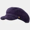 Accessories & Jewellery | Women's Joe Browns There She Goes Peaked Hat Deep Purple
