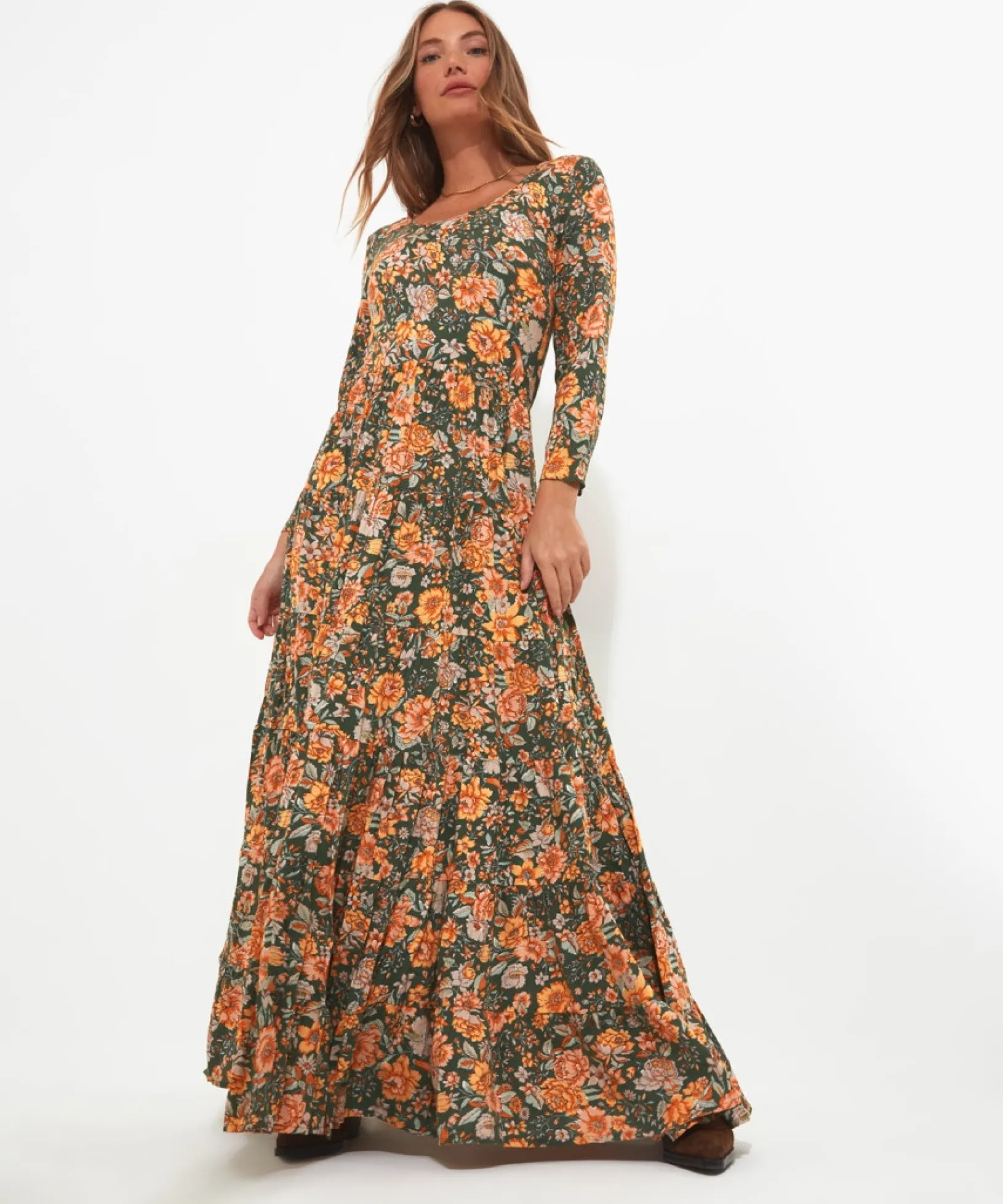 tia_printed_dress_0.webp Shop Women's Collection | Maxi Dresses | Petite | Dresses | Sale Dresses | Top Picks | Top Picks | Women's | Women's | Women's Joe Browns Tia Printed Dress Multi