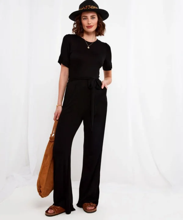 Shop Women's Collection | Petite | Jumpsuits | Jeans & Trousers | Top Picks | Women's | Women's | Women's Joe Browns Tilly Must Have Jumpsuit Black / Blue