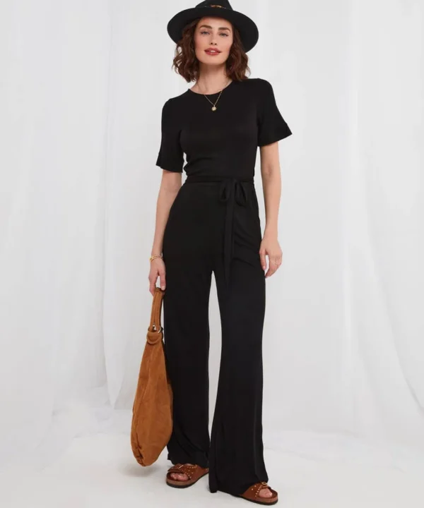 Shop Women's Collection | Petite | Jumpsuits | Jeans & Trousers | Top Picks | Women's | Women's | Women's Joe Browns Tilly Must Have Jumpsuit Black / Blue