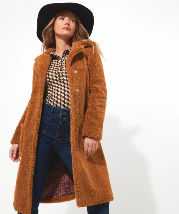 Coats & Jackets | Sale Coats & Jacket | Women's | Women's Joe Browns Totally Teddy Coat Caramel