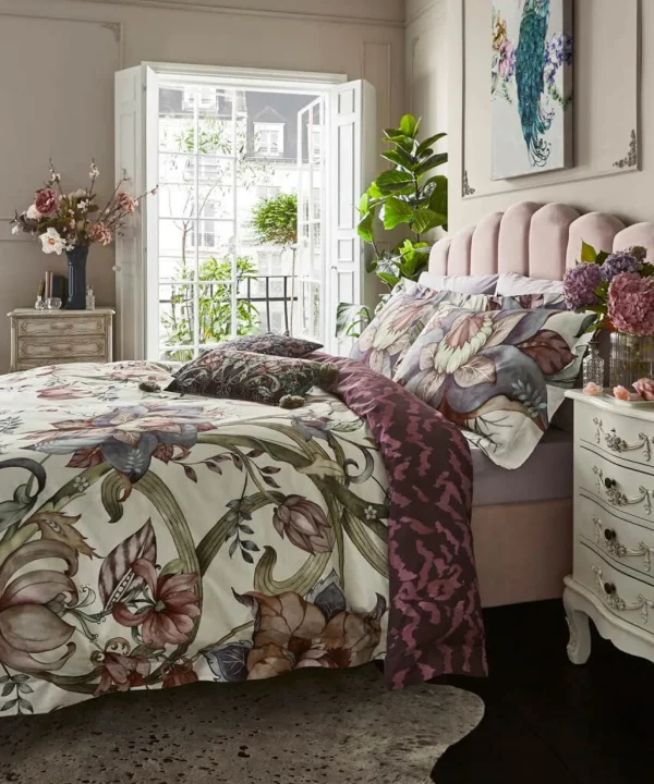 Bedroom | Nouveau Reflections | Floral Décor | Nature Décor | Bedding | Home | Home | Home | Home | Home Joe Browns Tranquil Trails Reversible Bed Set Cream