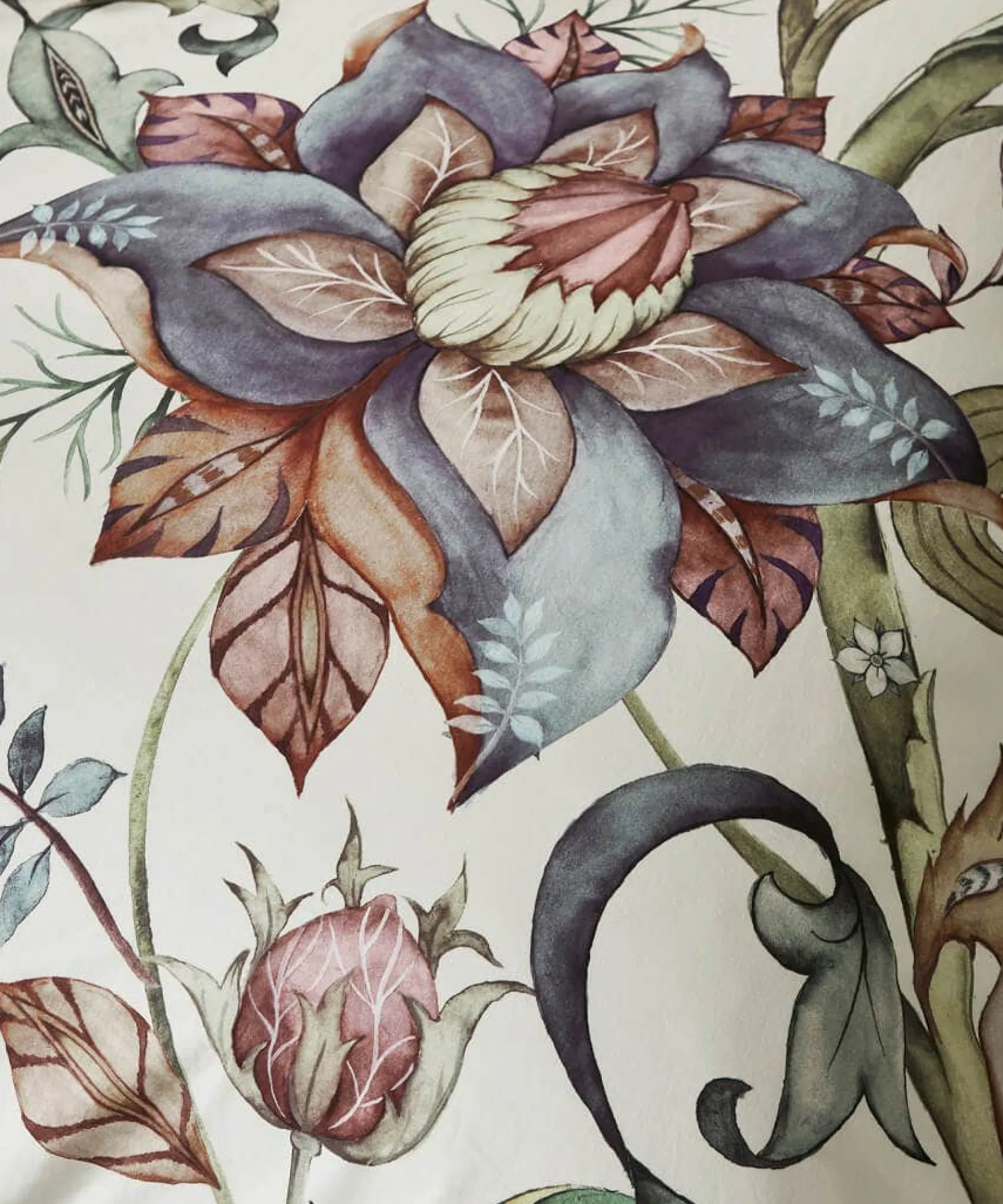 tranquil_trails_reversibl_6.webp Bedroom | Nouveau Reflections | Floral Décor | Nature Décor | Bedding | Home | Home | Home | Home | Home Joe Browns Tranquil Trails Reversible Bed Set Cream