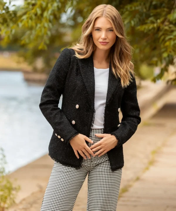 Coats & Jackets | Shop Blazers | Sale Coats & Jacket | Women's | Women's | Women's Joe Browns Tremendously Tweed Blazer Black