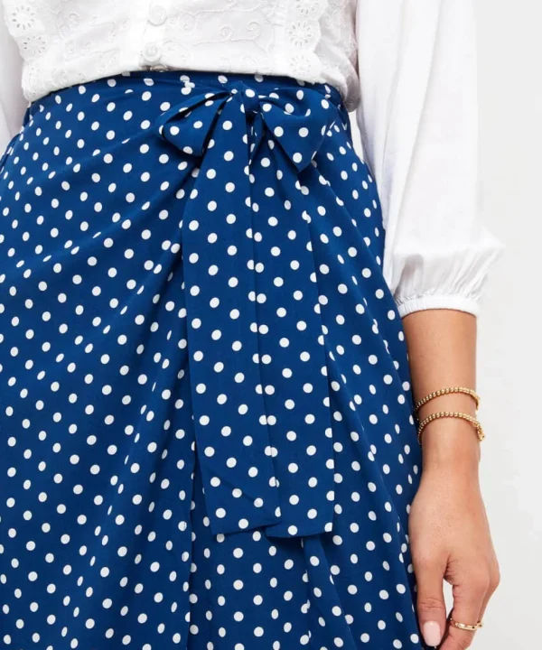 Sale Skirts | Women's Joe Browns Trixie Spot Skirt Blue