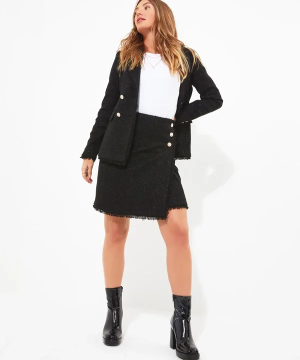 Skirts | Women's Joe Browns Truly Remarkable Tweed Skirt Black