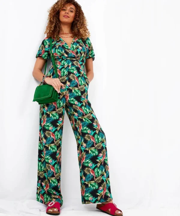 Sale Jumpsuits | Sale Jeans & Trousers | Women's | Women's Joe Browns Truly Tropical Jumpsuit Multi