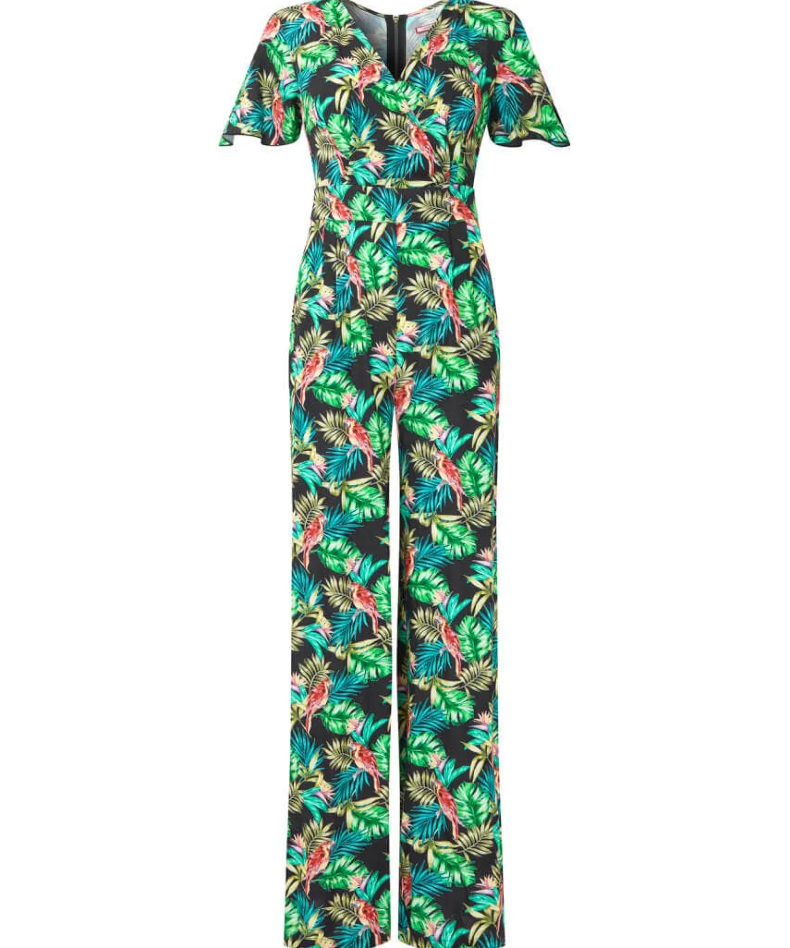 truly_tropical_jumpsuit_1.webp Sale Jumpsuits | Sale Jeans & Trousers | Women's | Women's Joe Browns Truly Tropical Jumpsuit Multi