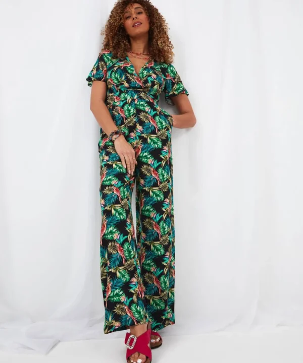 Sale Jumpsuits | Sale Jeans & Trousers | Women's | Women's Joe Browns Truly Tropical Jumpsuit Multi