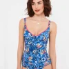 Sale Swimwear | Women's Joe Browns Twilight Garden Retro Brief Blue Multi