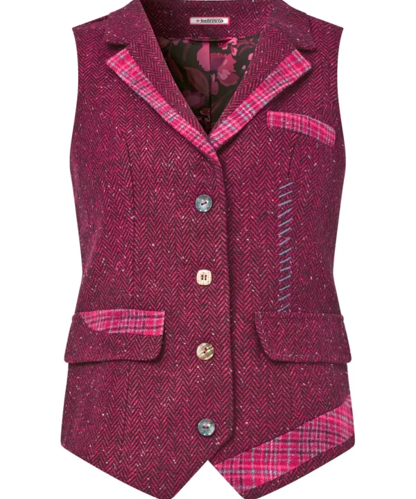 Shop Women's Collection | Waistcoats | Coats & Jackets | Top Picks | Women's | Women's Joe Browns Ultimate Classic Waistcoat Berry