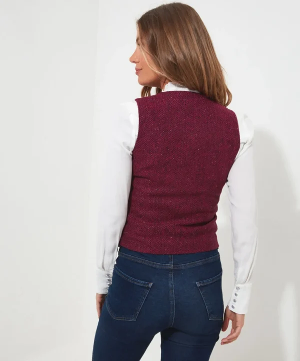 Shop Women's Collection | Waistcoats | Coats & Jackets | Top Picks | Women's | Women's Joe Browns Ultimate Classic Waistcoat Berry
