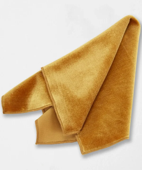 Sale Gifts | Sale Accessories | Men,s | Men,s Joe Browns Velvet Pocket Square Mustard / Dark Red