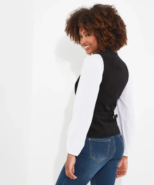 Waistcoats | Coats & Jackets | Women's | Women's Joe Browns Very Velvet Waistcoat Black