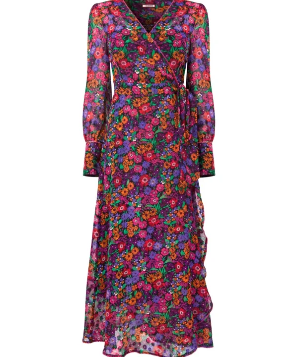 Shop Women's Collection | Dresses | Sale Dresses | Top Picks | Women's | Women's Joe Browns Vibrant Vibes Wrap Dress Multi