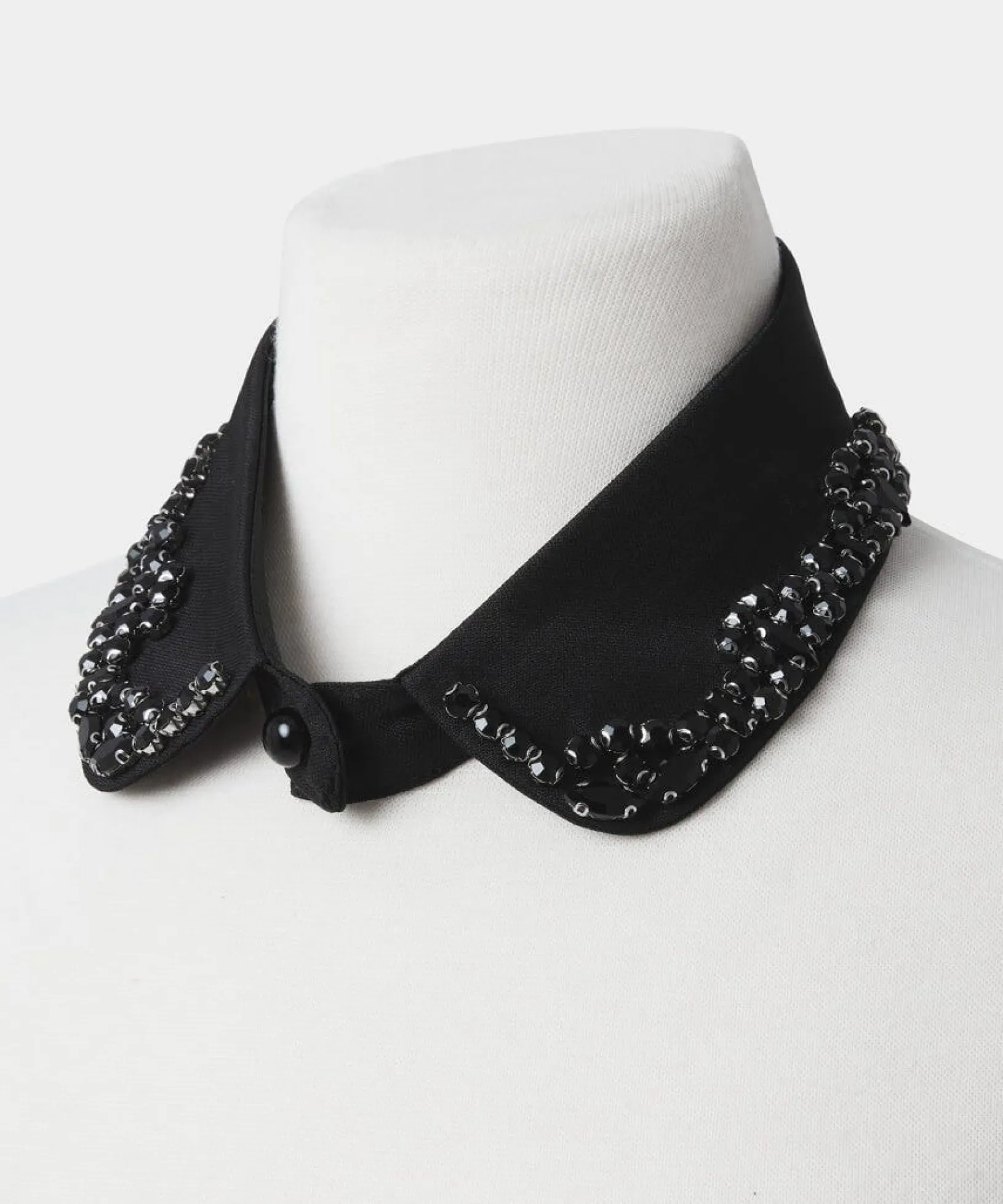 vintage_beaded_round_coll_1.webp Sale Accessories & Jewellery | Women's Joe Browns Vintage Beaded Round Collar Black