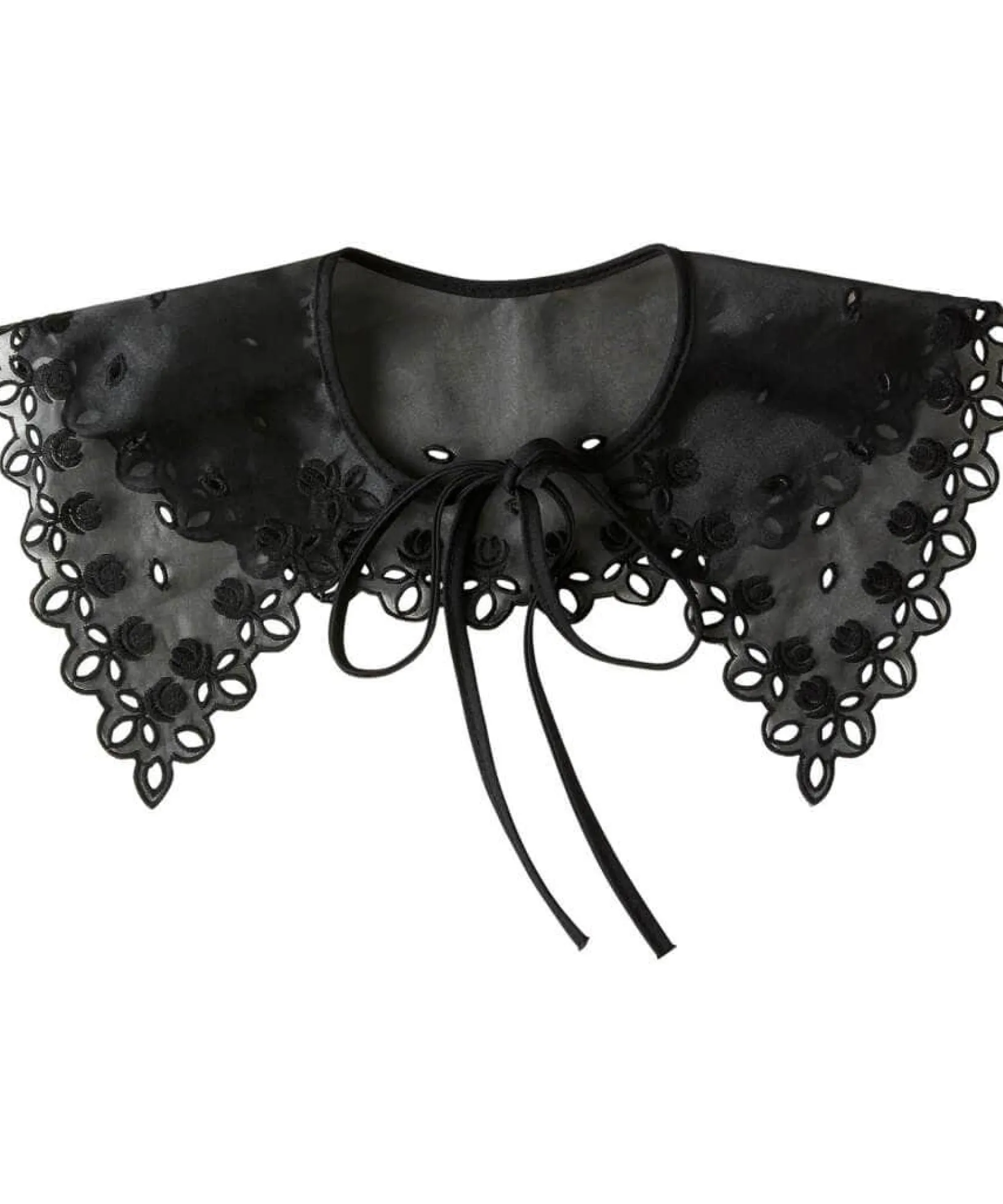 vintage_style_tie_collar_1.webp Sale Accessories & Jewellery | Women's Joe Browns Vintage Style Tie Collar Black / White