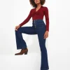 Denim Styles | Jeans & Trousers | Sale Jeans & Trousers | Women's | Women's | Women's Joe Browns Vintage Valerie Flared Jeans Indigo