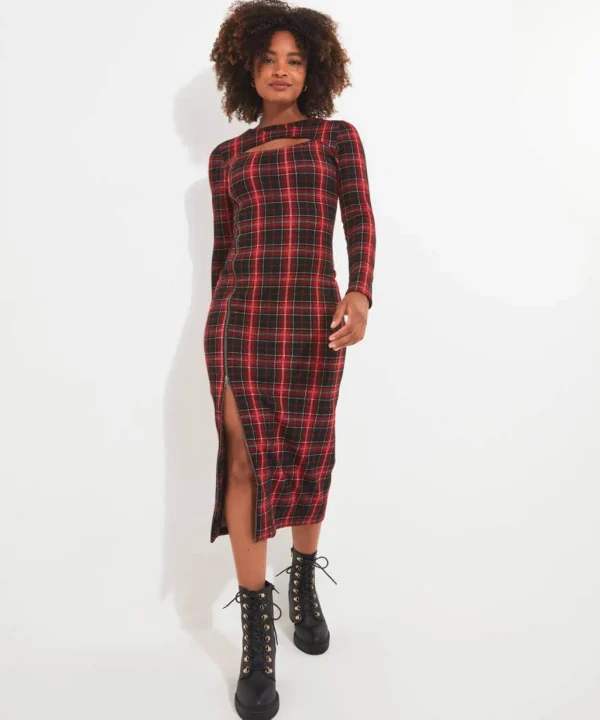 Shop Women's Collection | Vintage & Retro Dresses | Midi Dresses | Party Dresses | Occasion Outfits | Dresses | Sale Dresses | Top Picks | Top Picks | Top Picks | Top Picks | Top Picks | Women's | Women's Joe Browns Vivienne Check Dress Multi