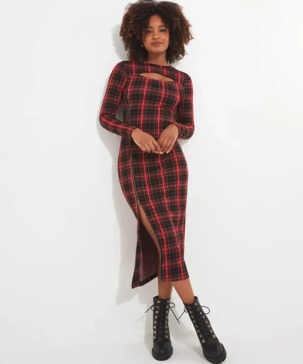 Shop Women's Collection | Vintage & Retro Dresses | Midi Dresses | Party Dresses | Occasion Outfits | Dresses | Sale Dresses | Top Picks | Top Picks | Top Picks | Top Picks | Top Picks | Women's | Women's Joe Browns Vivienne Check Dress Multi