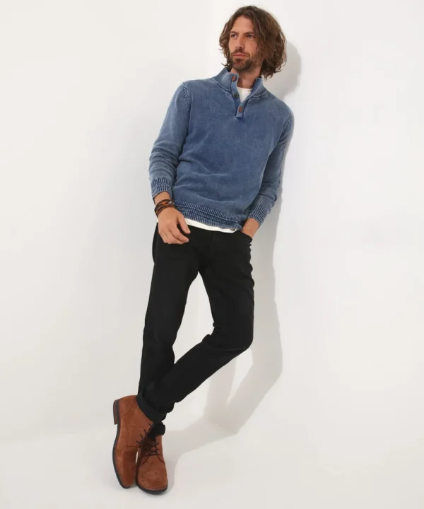 Shop Men's Collection | Hoodies & Sweatshirts | Layering Essentials | Knitwear & Jumpers | Sale Hoodies & Sweatshirts | Sale Knitwear & Jumpers | Top Picks | Men,s | Men,s | Men,s | Men,s | Men,s Joe Browns Washed To Perfection Funnel Blue