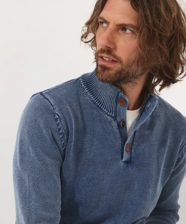 Shop Men's Collection | Hoodies & Sweatshirts | Layering Essentials | Knitwear & Jumpers | Sale Hoodies & Sweatshirts | Sale Knitwear & Jumpers | Top Picks | Men,s | Men,s | Men,s | Men,s | Men,s Joe Browns Washed To Perfection Funnel Blue