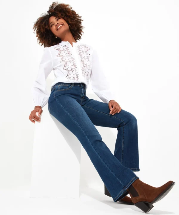 Jeans & Trousers | Women's Joe Browns Western Bootcut Jeans Blue