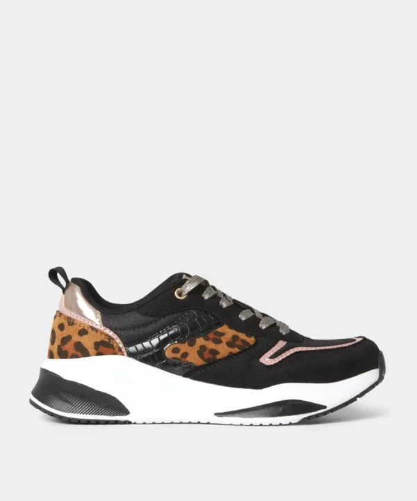 Trainers & Pumps | Boots & Shoes | Top Picks | Women's Joe Browns Wild Side Chunky Trainers Black Multi