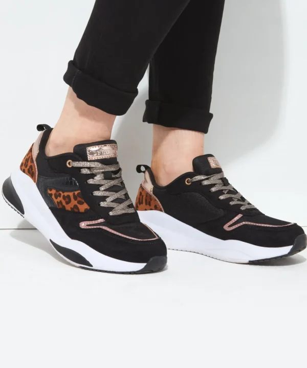 Trainers & Pumps | Boots & Shoes | Top Picks | Women's Joe Browns Wild Side Chunky Trainers Black Multi