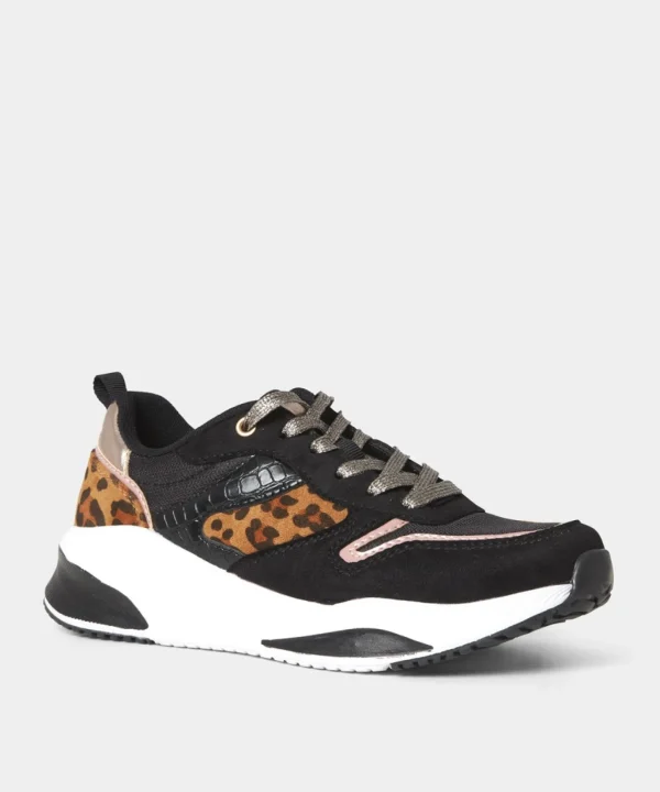 Trainers & Pumps | Boots & Shoes | Top Picks | Women's Joe Browns Wild Side Chunky Trainers Black Multi
