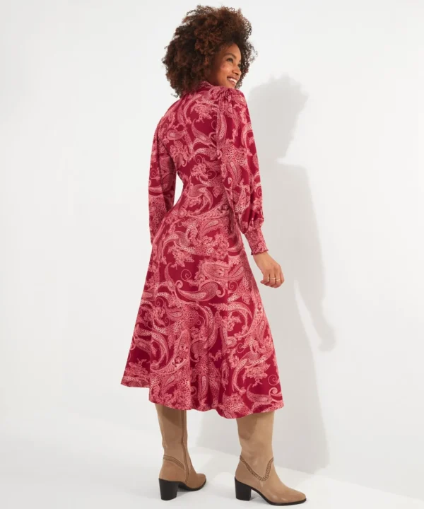 Shop Women's Collection | Dresses | Sale Dresses | Top Picks | Women's | Women's Joe Browns Winter Florals Dress Berry