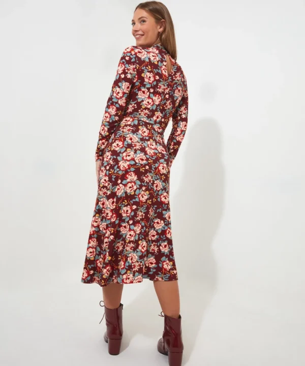Shop Women's Collection | Dresses | Sale Dresses | Top Picks | Women's | Women's Joe Browns Winter Florals Jersey Dress Multi