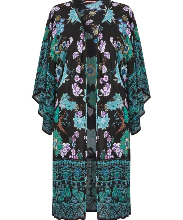 Occasion Outfits | Gifts | Tops, Tunics & Blouses | Sale Tops, Tunics & Blouses | Top Picks | Women's | Women's | Women's Joe Browns Winter Walks Kimono Black