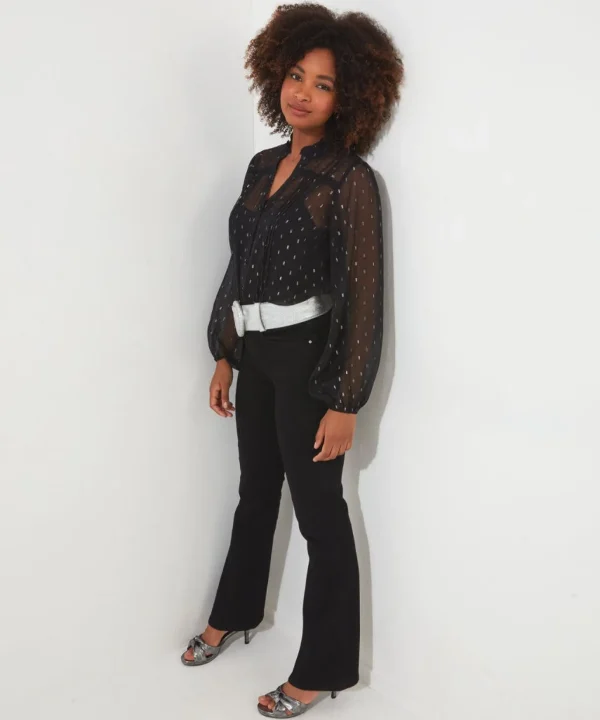 Occasion Outfits | Tops, Tunics & Blouses | Sale Tops, Tunics & Blouses | Top Picks | Women's | Women's Joe Browns Winter Wonders Shirt Black