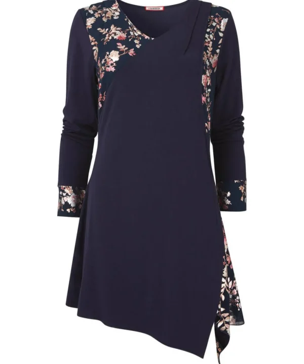 Shop Women's Collection | Tops, Tunics & Blouses | Sale Tops, Tunics & Blouses | Top Picks | Women's | Women's Joe Browns Winter Wonders Tunic Blue