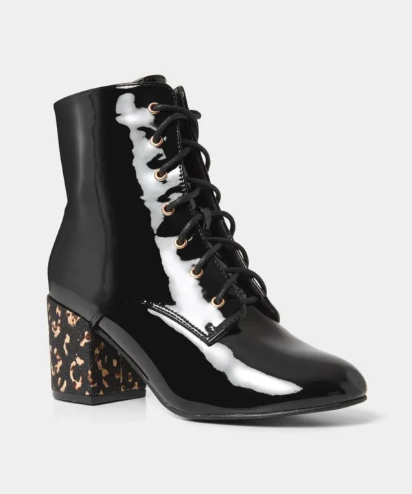 Knee High Boots | Ankle Boots | Gifts | Boots & Shoes | Top Picks | Top Picks | Women's | Women's Joe Browns Wonderful Patent Ankle Boots Black Multi