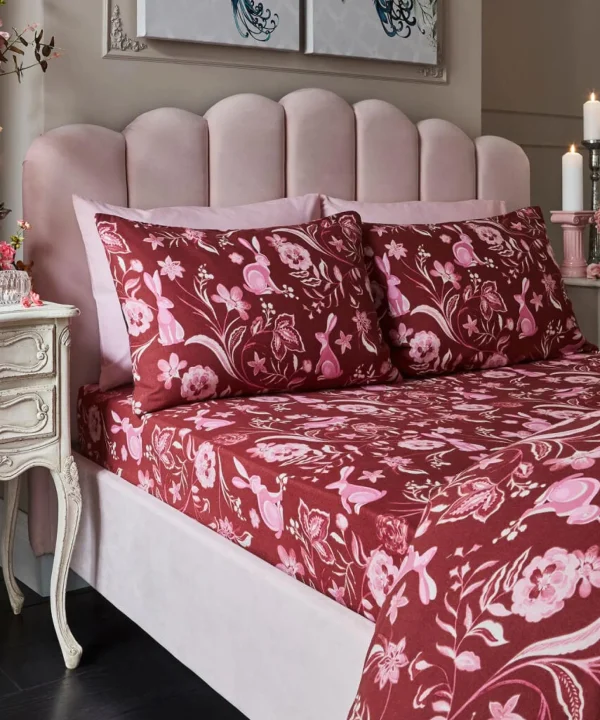 Bedroom | Nouveau Reflections | Floral Décor | Nature Décor | Bedding | Sale Bedding | Home | Home | Home | Home | Home | Home Joe Browns Woodland Brushed Cotton Coordinating Bedding Pink
