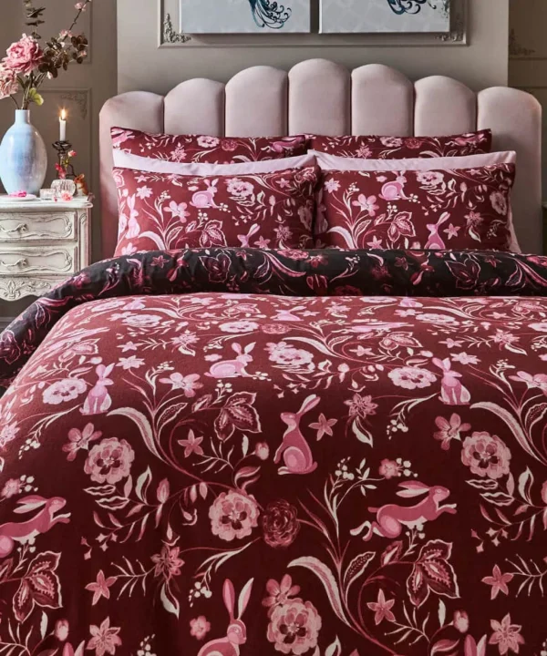 Bedroom | Nouveau Reflections | Floral Décor | Nature Décor | Bedding | Sale Bedding | Home | Home | Home | Home | Home | Home Joe Browns Woodland Brushed Cotton Reversible Bed Set Pink