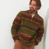 Shop Men's Collection | Hoodies & Sweatshirts | Knitwear & Jumpers | Gifts | Tops & T-Shirts | Top Picks | Men,s | Men,s | Men,s | Men,s Joe Browns Woodland Stripe Funnel Green