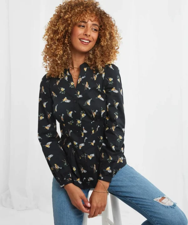 Sale Tops, Tunics & Blouses | Women's Joe Browns Woodland Wonders Blouse Black / White