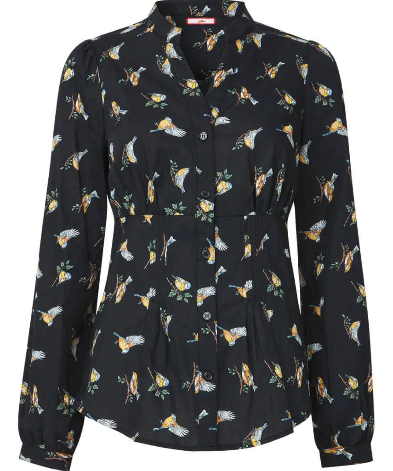 woodland_wonders_blouse_1.webp Sale Tops, Tunics & Blouses | Women's Joe Browns Woodland Wonders Blouse Black / White