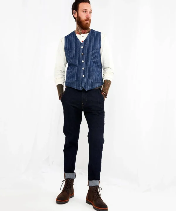 Sale Waistcoats | Sale Coats & Jacket | Men,s | Men,s Joe Browns Work Hard Play Hard Waistcoat Blue