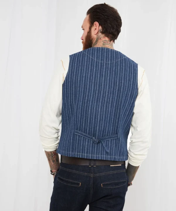 Sale Waistcoats | Sale Coats & Jacket | Men,s | Men,s Joe Browns Work Hard Play Hard Waistcoat Blue