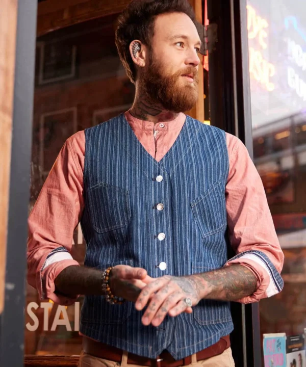 Sale Waistcoats | Sale Coats & Jacket | Men,s | Men,s Joe Browns Work Hard Play Hard Waistcoat Blue
