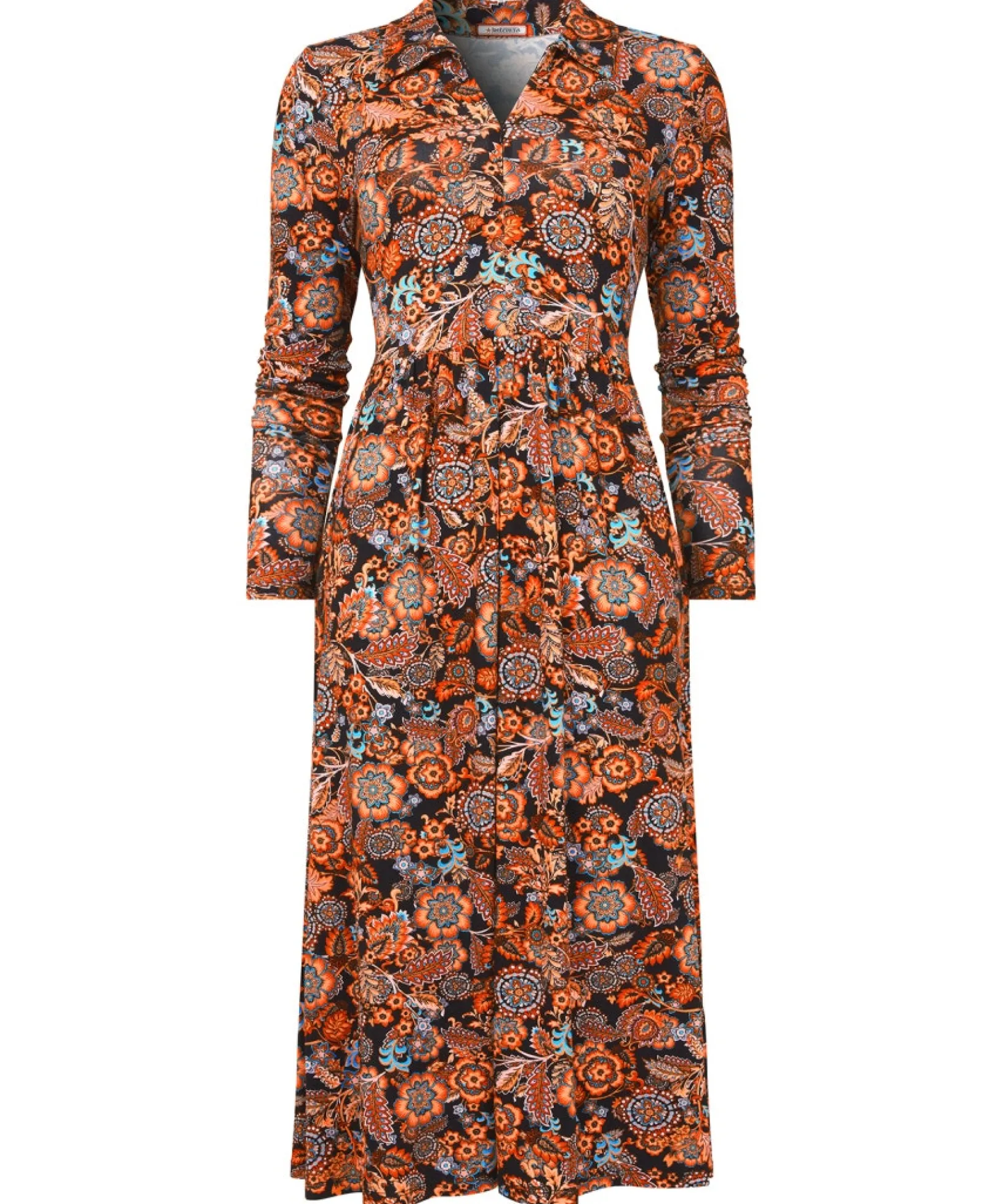 zip_front_jersey_dress_1.webp Shop Women's Collection | Dresses | Sale Dresses | Top Picks | Women's | Women's Joe Browns Zip Front Jersey Dress Multi